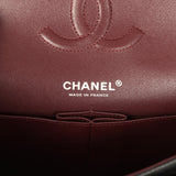 Pre-owned Chanel Medium Classic Double Flap Black Caviar Silver Hardware - Thumbnail View 8