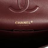 Chanel Medium Classic Double Flap Black Lambskin Gold Hardware