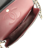 Chanel Medium Classic Double Flap Bag Black Caviar Gold Hardware