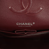 Chanel Medium Classic Double Flap Black Caviar Silver Hardware