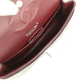 Chanel Medium Classic Double Flap Black Caviar Silver Hardware