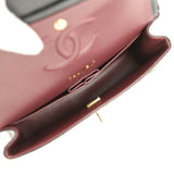 Chanel Medium Classic Double Flap Bag Black Caviar Gold Hardware