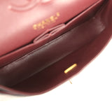 Pre-owned Chanel Medium Classic Double Flap Black Caviar Gold Hardware