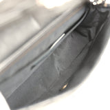 Pre-owned Chanel Medium Lady Bug Single Flap Bag Black Lambskin Silver Hardware - Thumbnail View 11