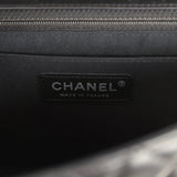 Pre-owned Chanel Medium Lady Bug Single Flap Bag Black Lambskin Silver Hardware - Thumbnail View 12