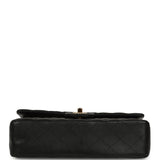 Pre-owned Chanel Medium Classic Double Flap Bag Black Lambskin Gold Hardware - Thumbnail View 6