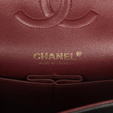 Pre-owned Chanel Medium Classic Double Flap Bag Black Lambskin Gold Hardware - Thumbnail View 8