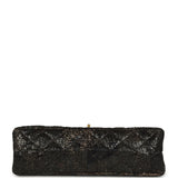 Pre-owned Chanel Medium Paris-Shanghai Reissue 226 2.55 Double Flap Bag Gold Glazed Tweed Antique Gold Hardware - Thumbnail View 6