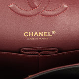 Chanel Medium Classic Double Flap Bag Black Caviar Gold Hardware - Thumbnail View 8