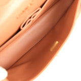 Chanel Medium Classic Double Flap Bag Brown Lambskin Light Gold Hardware - Thumbnail View 9