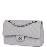Chanel Medium Classic Double Flap Bag Light Purple Caviar Silver Hardware - Thumbnail View 5