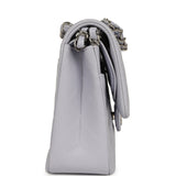 Chanel Medium Classic Double Flap Bag Light Purple Caviar Silver Hardware - Thumbnail View 3