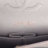 Chanel Medium Classic Double Flap Bag Light Purple Caviar Silver Hardware - Thumbnail View 8