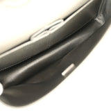 Pre-owned Chanel Medium Classic Double Flap Bag Dark Silver Lambskin Ruthenium Hardware - Thumbnail View 10