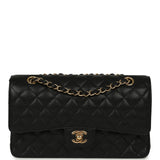 Chanel Medium Classic Double Flap Bag Black Caviar Gold Hardware - Thumbnail View 1