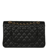 Pre-owned Chanel Medium Classic Double Flap Bag Black Caviar Gold Hardware - Thumbnail View 4
