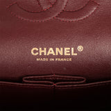 Pre-owned Chanel Medium Classic Double Flap Bag Black Caviar Gold Hardware - Thumbnail View 9