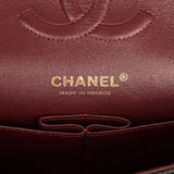 Pre-owned Chanel Medium Classic Double Flap Bag Black Caviar Gold Hardware - Thumbnail View 9