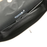 Pre-owned Chanel Medium Classic Double Flap Bag Gold Metallic Lambskin Black Hardware - Thumbnail View 10