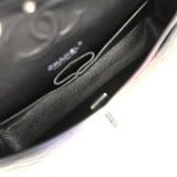 Pre-owned Chanel Medium Classic Double Flap Bag Black Ombre Calfskin Black Hardware - Thumbnail View 10