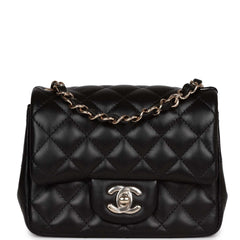 Chanel Mini Square Flap Bag Black - Very Exclusive