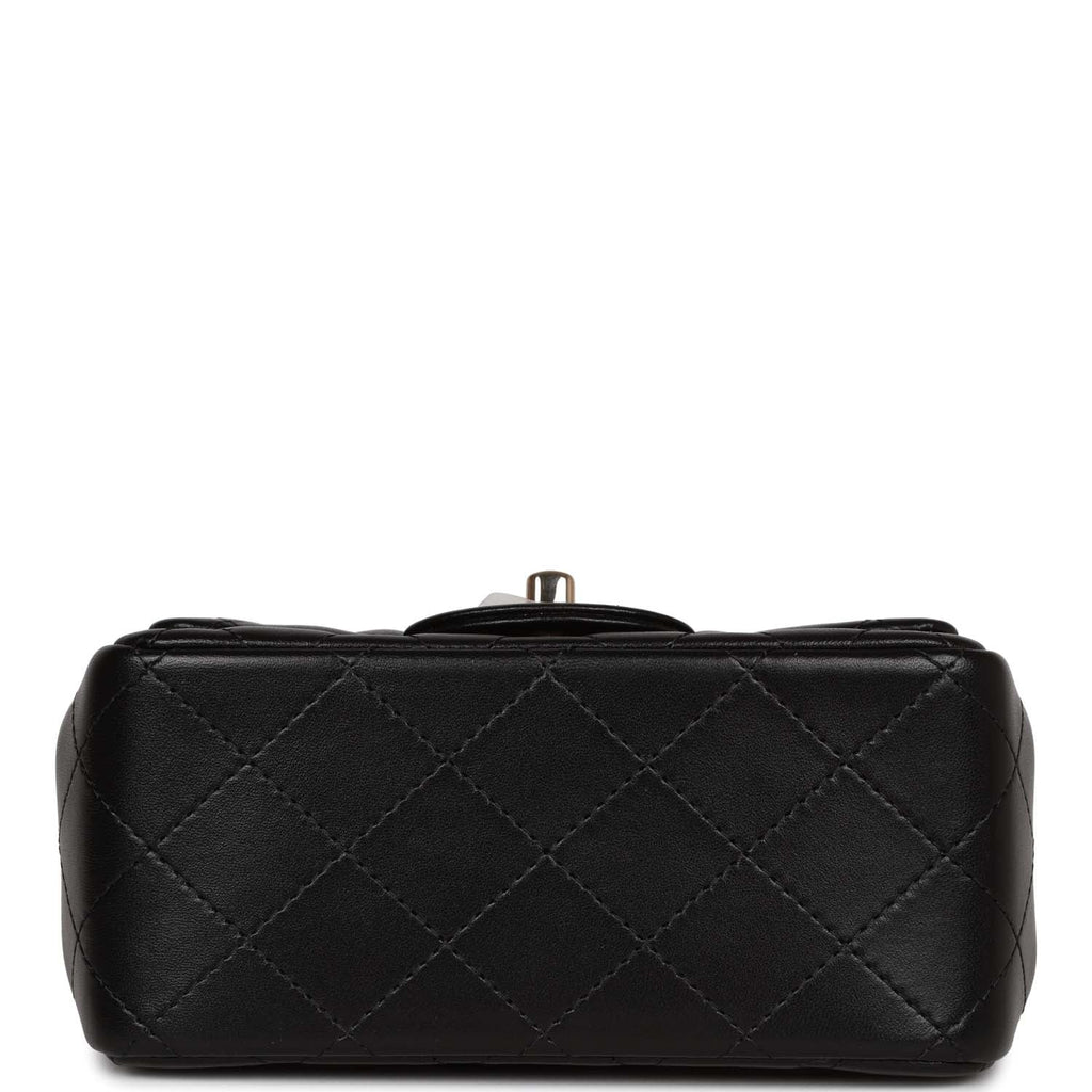 Chanel Vintage Jumbo Square Flap Bag - Black Shoulder Bags