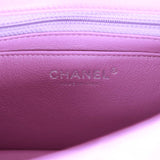 Chanel Purple Lambskin Half Flap Micro Q6A0271IU8001