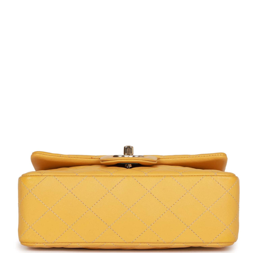 CC Yellow Zippy Leather Wallet (Authentic Pre-Owned)
