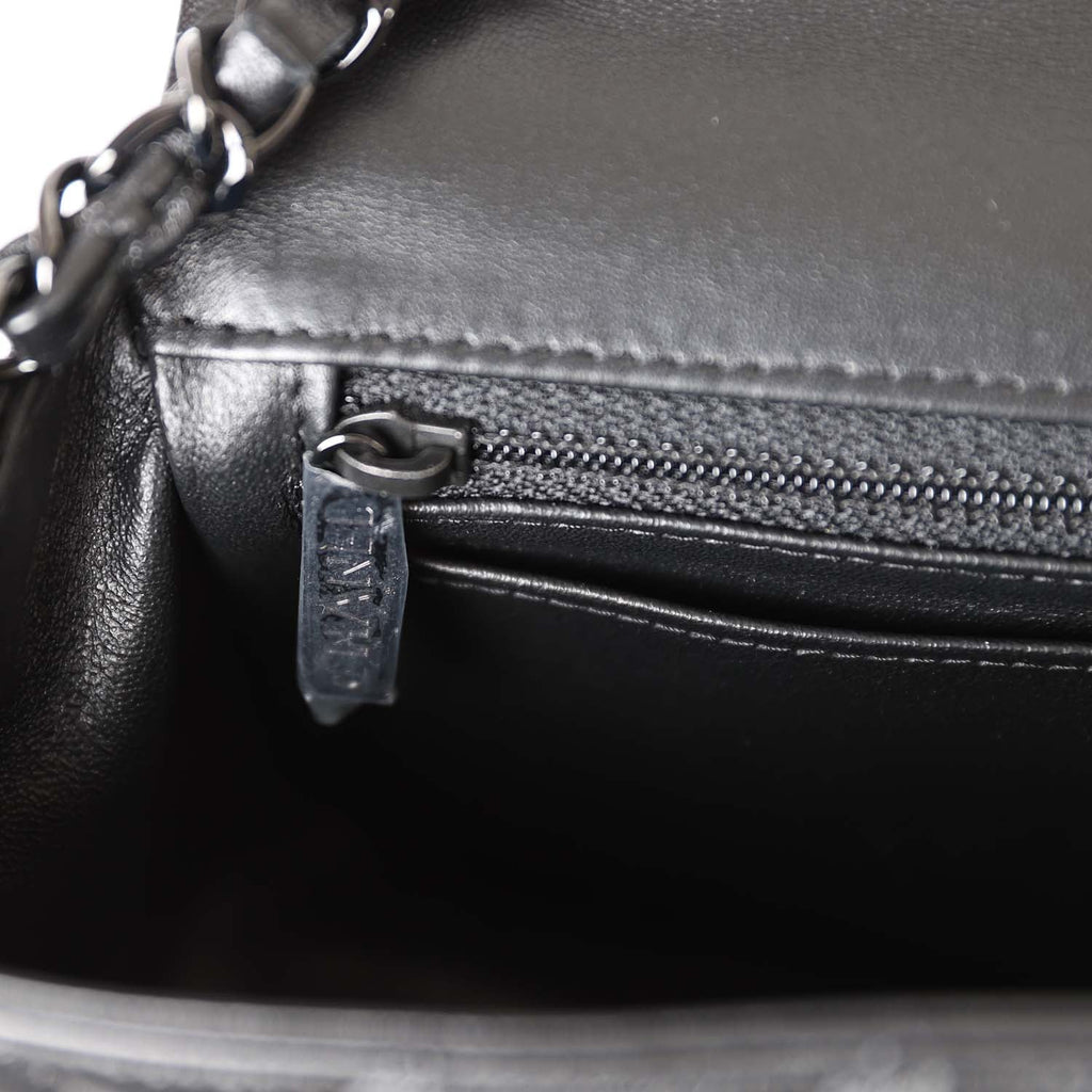 Chanel Mini Rectangular Flap Bag SO Black Lambskin Black Hardware – Madison  Avenue Couture