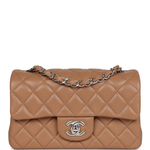 Chanel '14 'Sherriff's Star' Mini Classic Flap Lambskin Bag – The Little  Bird