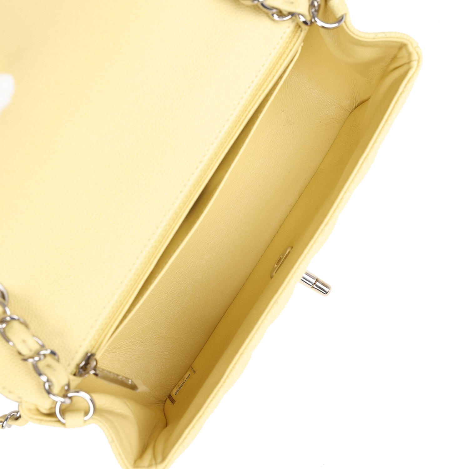 flap bag mini 20cm beige caviar gold hardware
