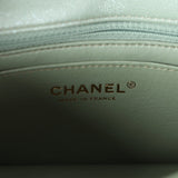 Chanel Mini Rectangular Flap Bag Olive Green Caviar Antique Gold Hardware