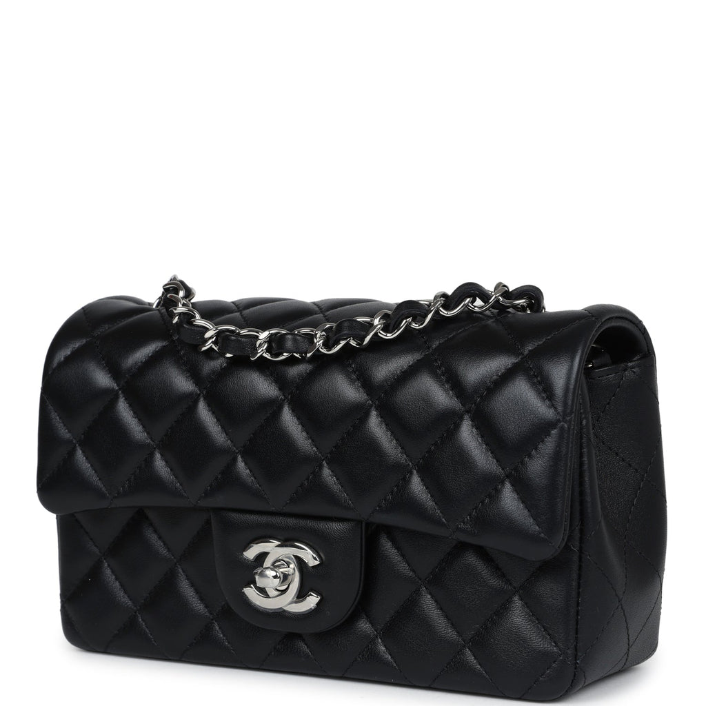 Chanel bag black and silver Outlet