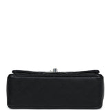 Chanel Mini Classic Flap Rectangle Black Lambskin Silver Hardware