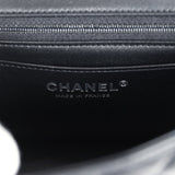 Chanel Mini Classic Flap Rectangle Black Lambskin Silver Hardware