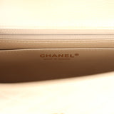 Chanel Mini Rectangular Flap Bag Gold Ombre Chevre Calfskin Antique Gold Hardware