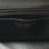 Pre-owned Chanel Mini Classic Rectangular Flap Bag Black Lambskin Light Gold Hardware - Thumbnail View 9