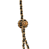 Chanel Mini Pearl Crush Rectangular Flap Bag Black Lambskin Brushed Gold Hardware