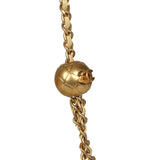 Pre-owned Chanel Mini Pearl Crush Square Flap Bag Yellow Lambskin Brushed Gold Hardware