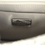 Chanel Mini Classic Square Flap Bag Metallic Silver Sequins Ruthenium Hardware - Thumbnail View 9