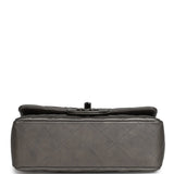 Chanel Mini Classic Rectangular Flap Bag Dark Silver Lambskin Ruthenium Hardware - Thumbnail View 6