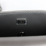 Chanel Mini Classic Rectangular Flap Bag Dark Silver Lambskin Ruthenium Hardware - Thumbnail View 9