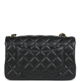 Chanel Mini Classic "Charms" Rectangular Flap Bag Black Lambskin Gold Hardware - Thumbnail View 4