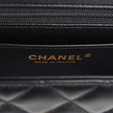 Chanel Mini Classic "Charms" Rectangular Flap Bag Black Lambskin Gold Hardware - Thumbnail View 10