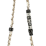 Chanel Monacoco Mini Square Flap Bag White Lambskin Light Gold Hardware - Thumbnail View 8