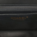 Pre-owned Chanel Mini Graffiti Reissue 224 2.55 Flap Bag Black, Gold Croc Embossed Calfskin Brushed Gold Hardware - Thumbnail View 9