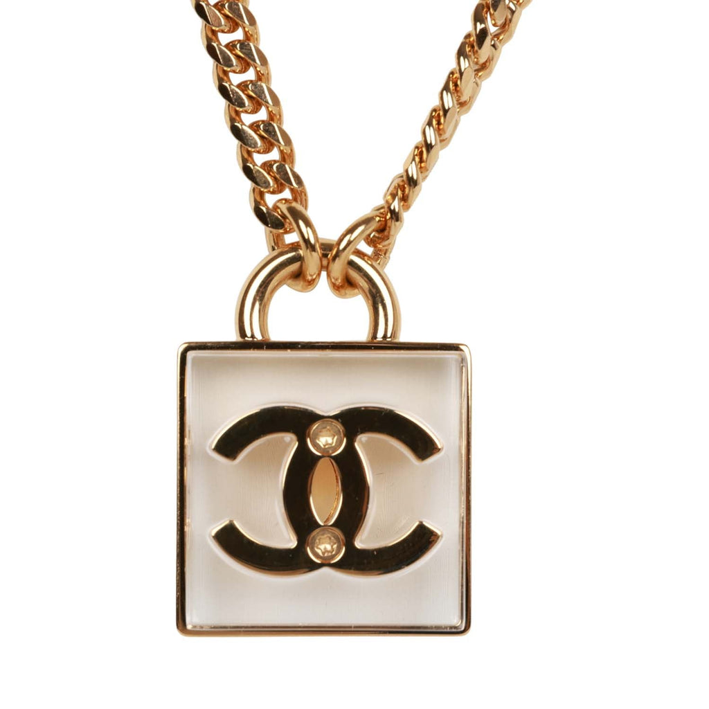 Chanel Letter Crystal Necklace  BLOGGER ARMOIRE