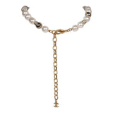 Chanel Pearl Choker with Clear Gripoix, Strass, and Gold