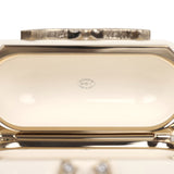 Chanel Crystal CC Resin & Pearls Airpod Pro Case Necklace Light Gold Hardware