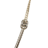 Chanel CC Short Necklace Light Gold Tone Hardware